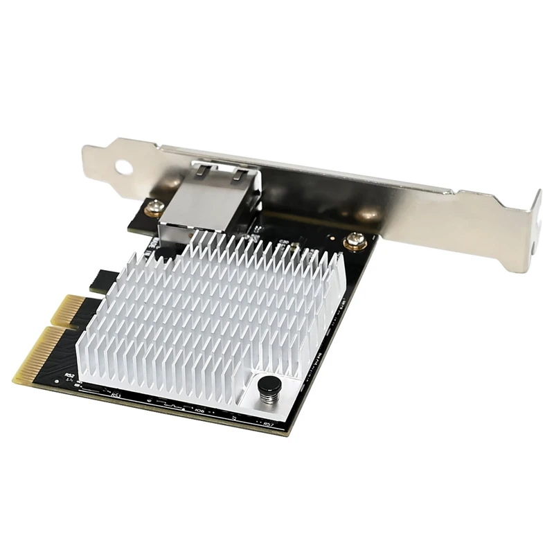 Sunweit-Carte réseau ST7357 AQC107S PCIE, 10Giga, port unique, pour serveur, facile à utiliser