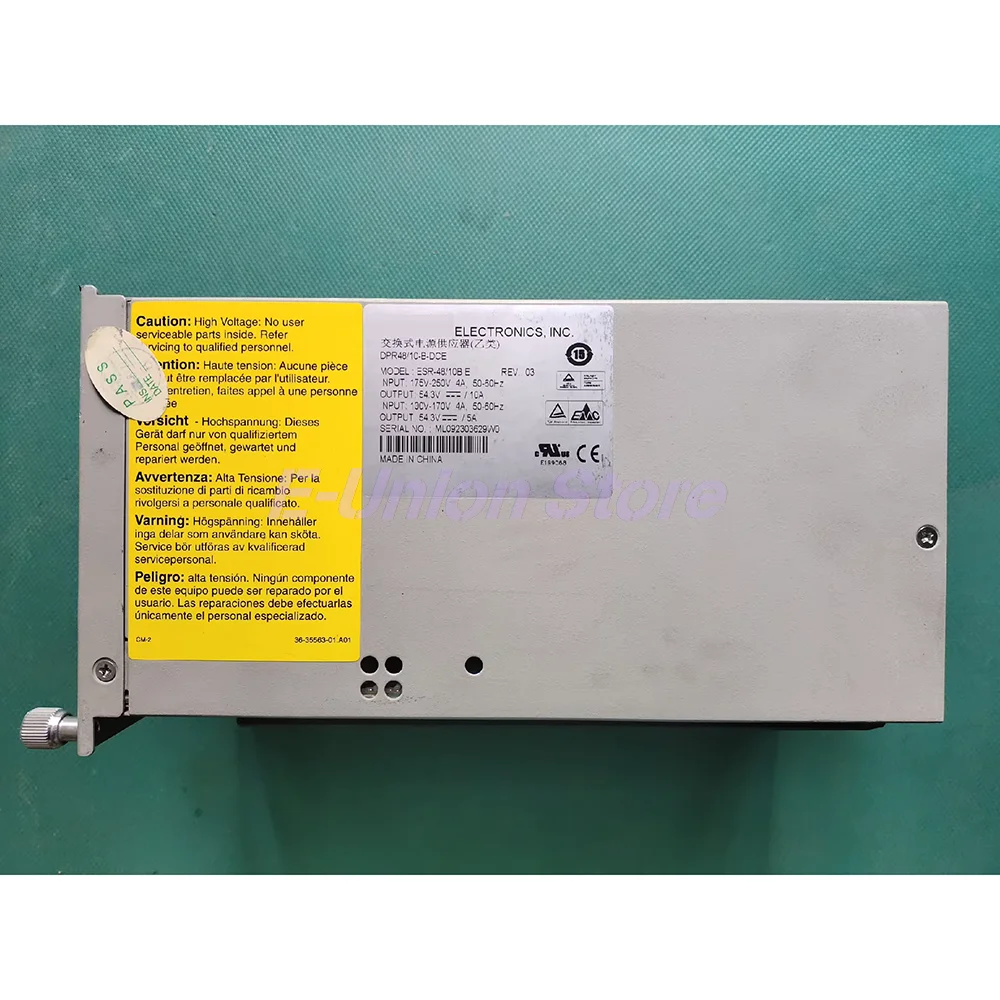 1 Pcs Communication Power Rectifier Module DPR48/10-B-DCE 54.3V 10A ESR-48/10B E