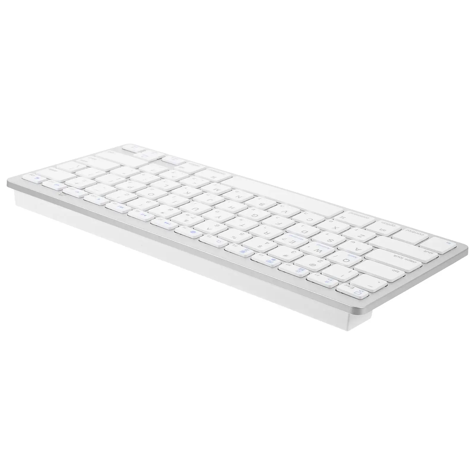 

Hebrew Keyboard Wireless Slim X5 Portable Silent Full Size Low Noise For Laptop Desktop Tablet Membrane Keyboard