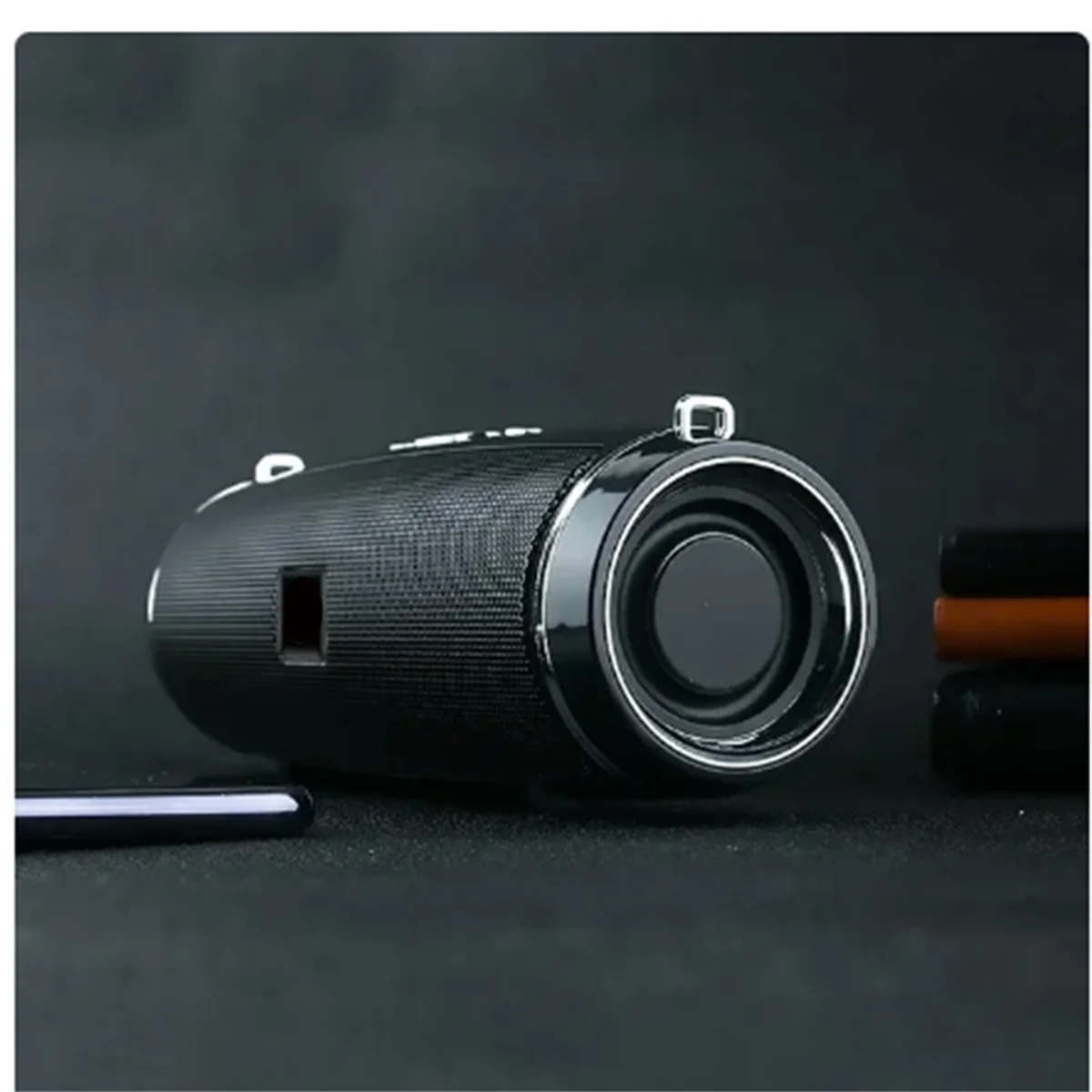 FFYY-مكبر صوت لاسلكي خارجي ثلاثي الأبعاد يعمل بالبلوتوث كايكسا دي بلوتوث 200 وات عالي الطاقة محمول باس TWS/FM (أسود)