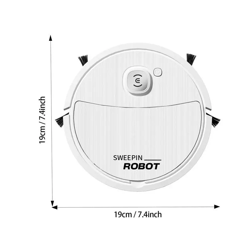 Robot Vacuum And Mop Rechargeable Mopping And Sweeping Smart Robot Vacuum Home Appliance For Bedroom Dining Room Living Room