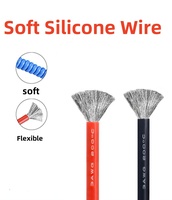 1M/5M Heat-resistant Cable 30 28 26 24 22 20 18 16 14 12 10 AWG Ultra Soft Silicone Wire High Temperature Flexible Copper Cord