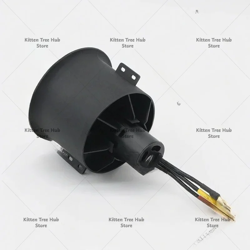 RC Model Jet Power System 80mm 12-Blade EDF Fan 6S High Speed Inner Rotor Brushless Motor DIY Assembly