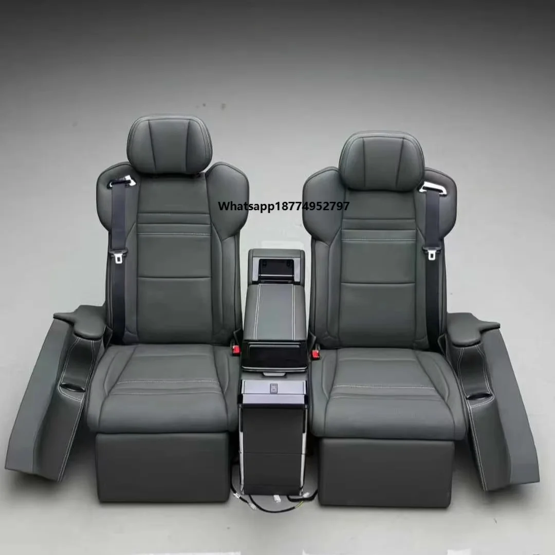 Luxury Carbon Fiber VIP Aviation Seat with Table  Recliner Zero Gravity Mode Fit for Lincoln Navigator