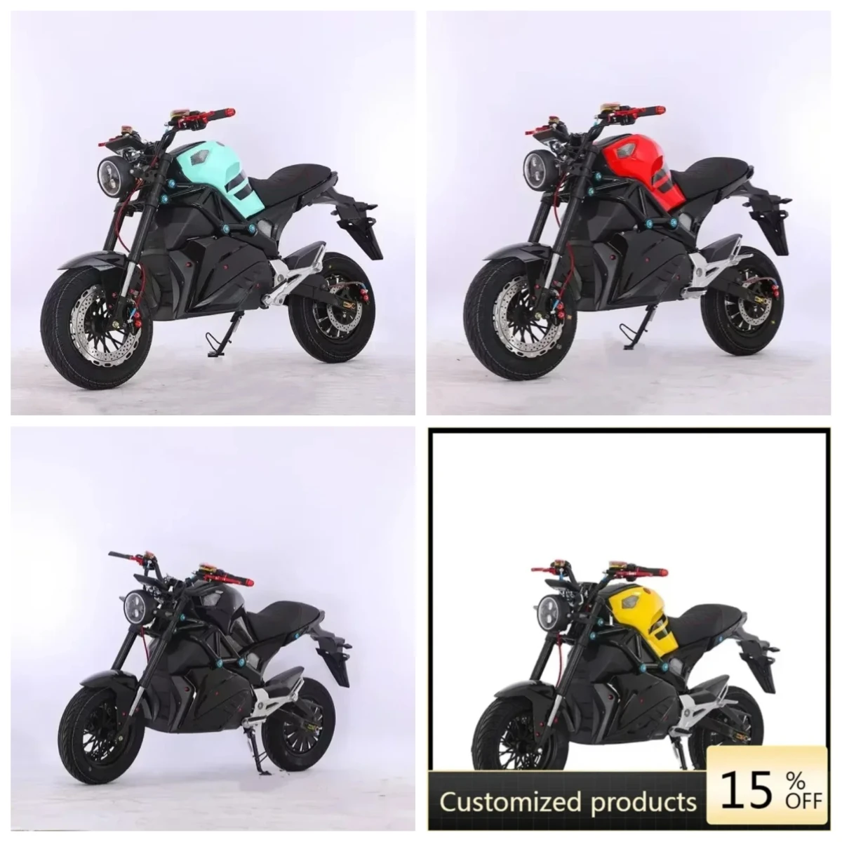 

STLF MotorcycleTop Sale Adults Fast Speed Ce Certification Racing Electric Motorcycle 1500w Off Road Electrica City Scooters