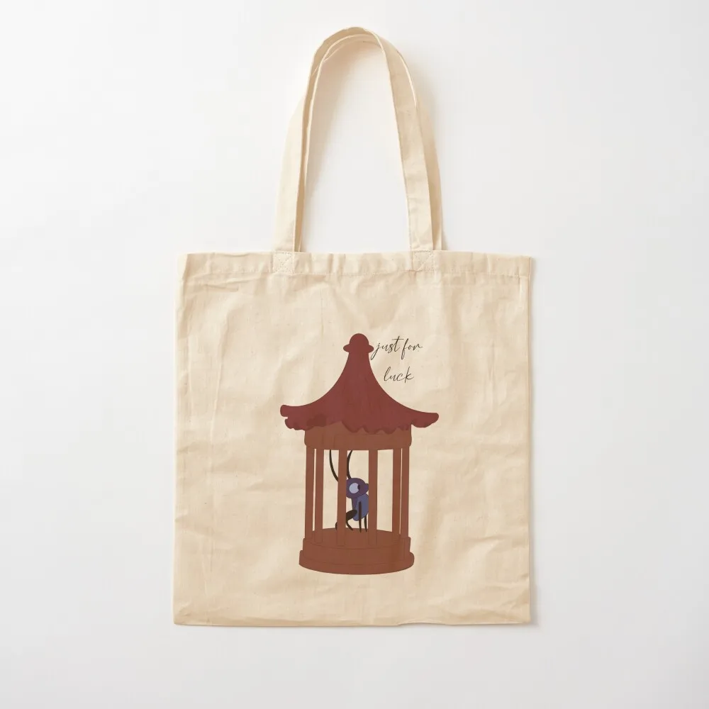 

Just for Luck Mulan Tote Bag woman shopping bag Fabric bag tote screen Canvas Tote