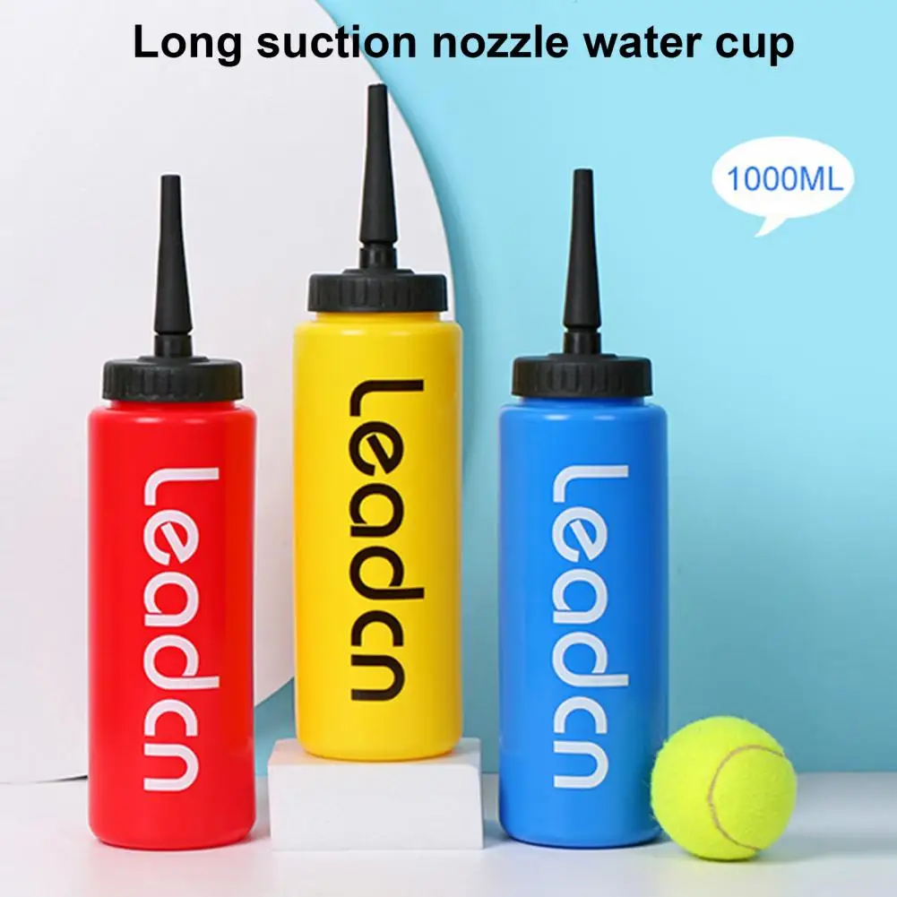 Water Container Easy to Carry Baseball Hockey Gym Squeeze Water Bottle Fitness Supplies