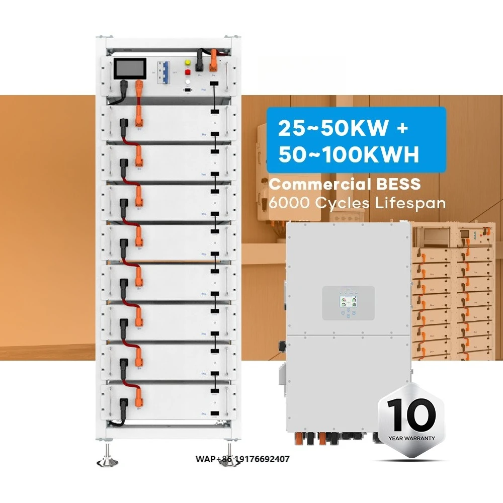 Deye 20kwh 30kwh 40kwh 50kwh Storage System with Hybrid Inverter and BMS Wifi Monitoring Solar System Battery