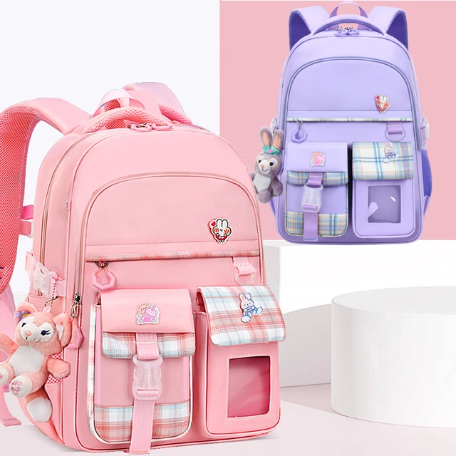 2023 Kinder wasserdichte Schult asche niedlichen rosa Primar rucksack fur Madchen Prinzessin Bucher taschen Kinder 1 Klasse 9 Jahre Mochila Escolar AliExpress