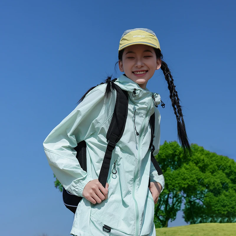 Summer Black Plastic Hat Brim Sunscreen Clothing, Sports Thin Casual Cool Travel High UV Protection Skin Clothing, Couple Style view 5