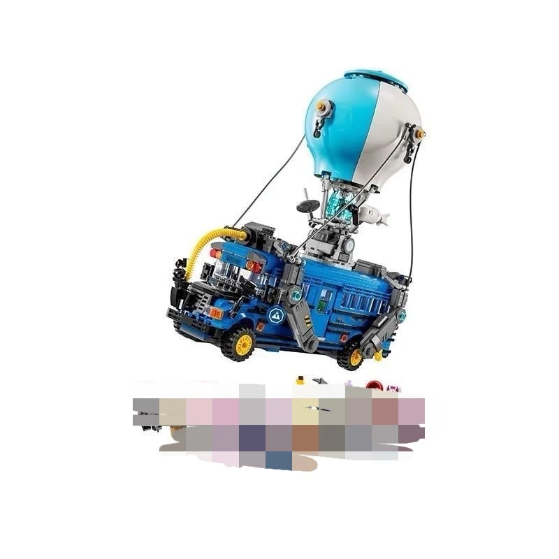 2025 New Battle Bus Building Blocks Children's Toys Birthday Gift