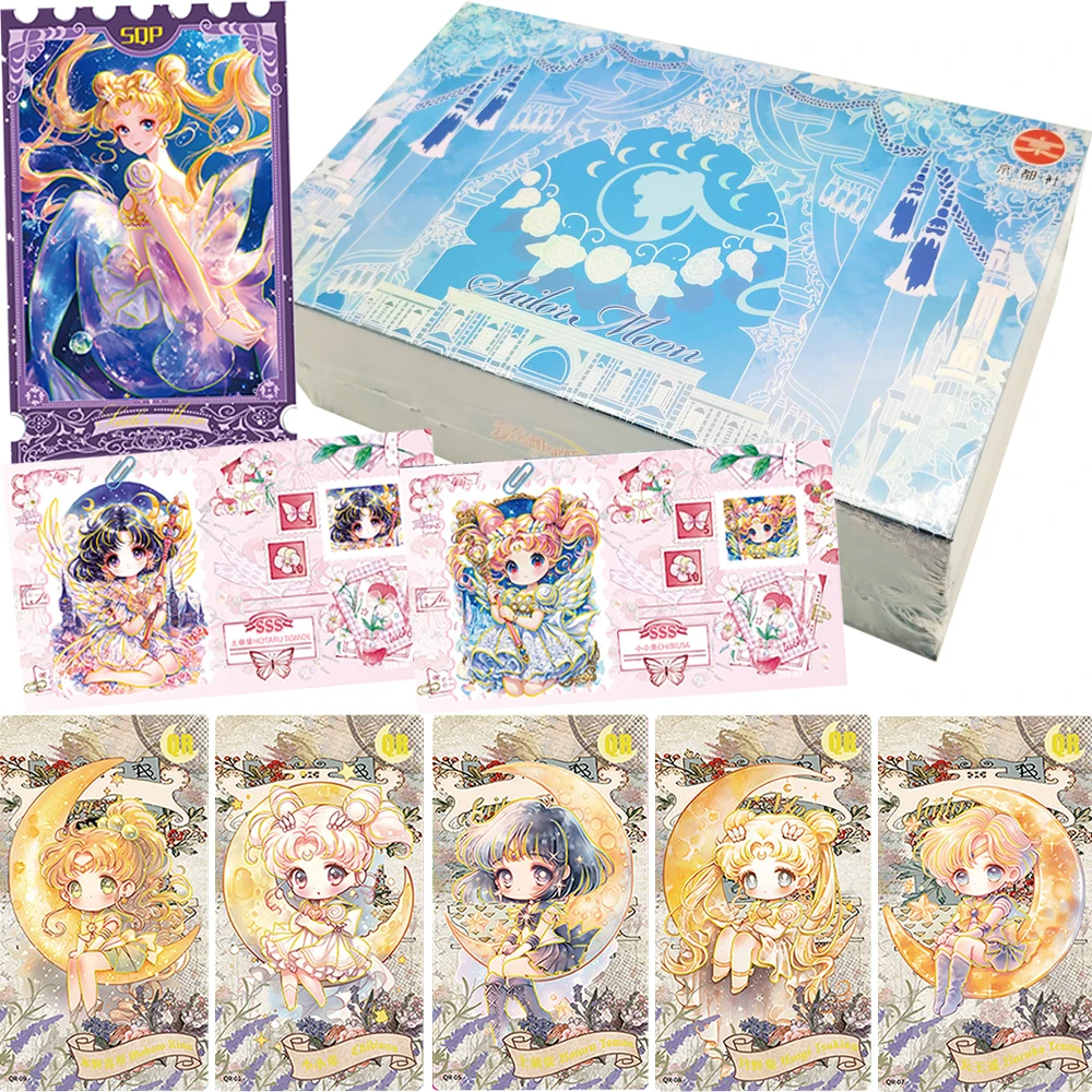 

Sailor Moon Collection Cards High Quality Magical Girl Retro Elegant and Gorgeous Anime Creative Peripheral Cards Hobbies Gifts