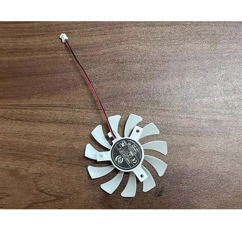 Placa gráfica original 2PIN Ventilador de refrigeração, 75mm, DC 12V, 0.5A, adequado para MSI GT730, N730, N750, 1030, OC ITX