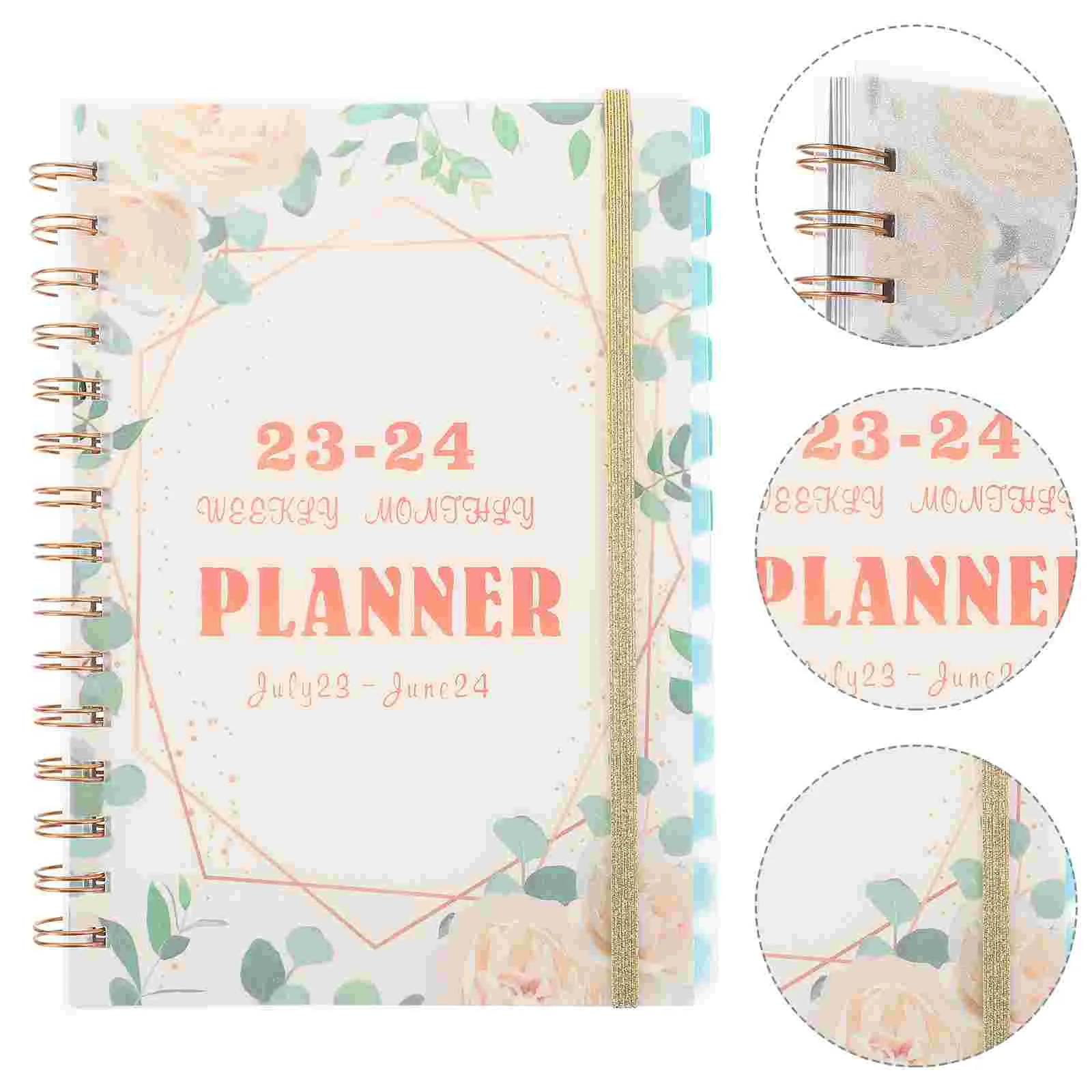 

2023 Agenda Book Portable Planner Notepad Daily Use Pads Office Supply Notebook Notebooks Organizer Compact