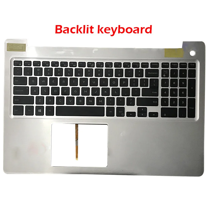 Original New For Dell Inspiron 15 5570 5575 Palmrest Upper Case US Backlit keyboard 0MR2KH 0M1FJK 0YKN1Y