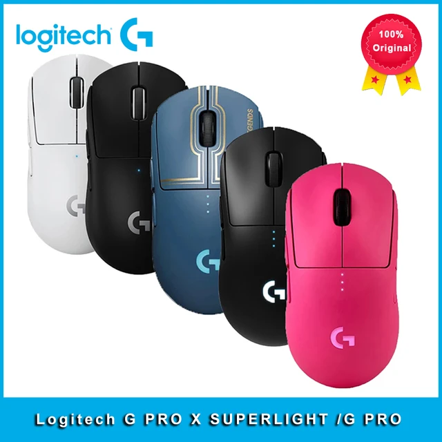 Original Logitech G PRO X SUPERLIGHT /G PRO Wireless Mouse 25K HERO  Lightweight Mechanical Programmable buttons Gaming Mouse - AliExpress