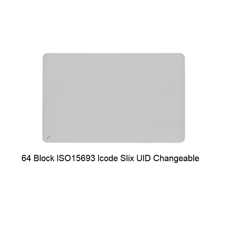 

Free Shipping 64 Block ISO15693 Icode Slix UID Changeable TAG-it 2k TI2048 Compatible Tag wih Customizable UID