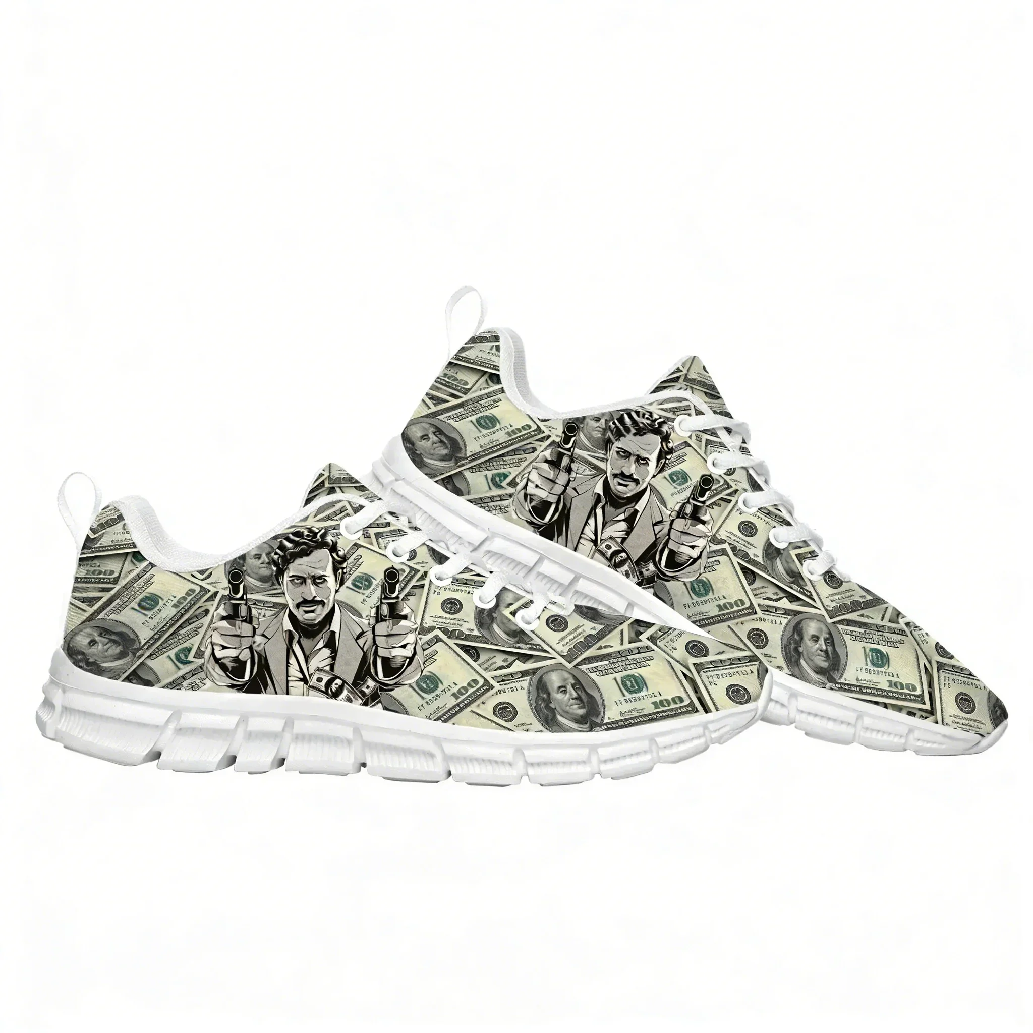 Narcos Sports Shoes Mens Womens Sneakers High Quality Pablo Escobar Casual Sneaker Couple Custom Shoes