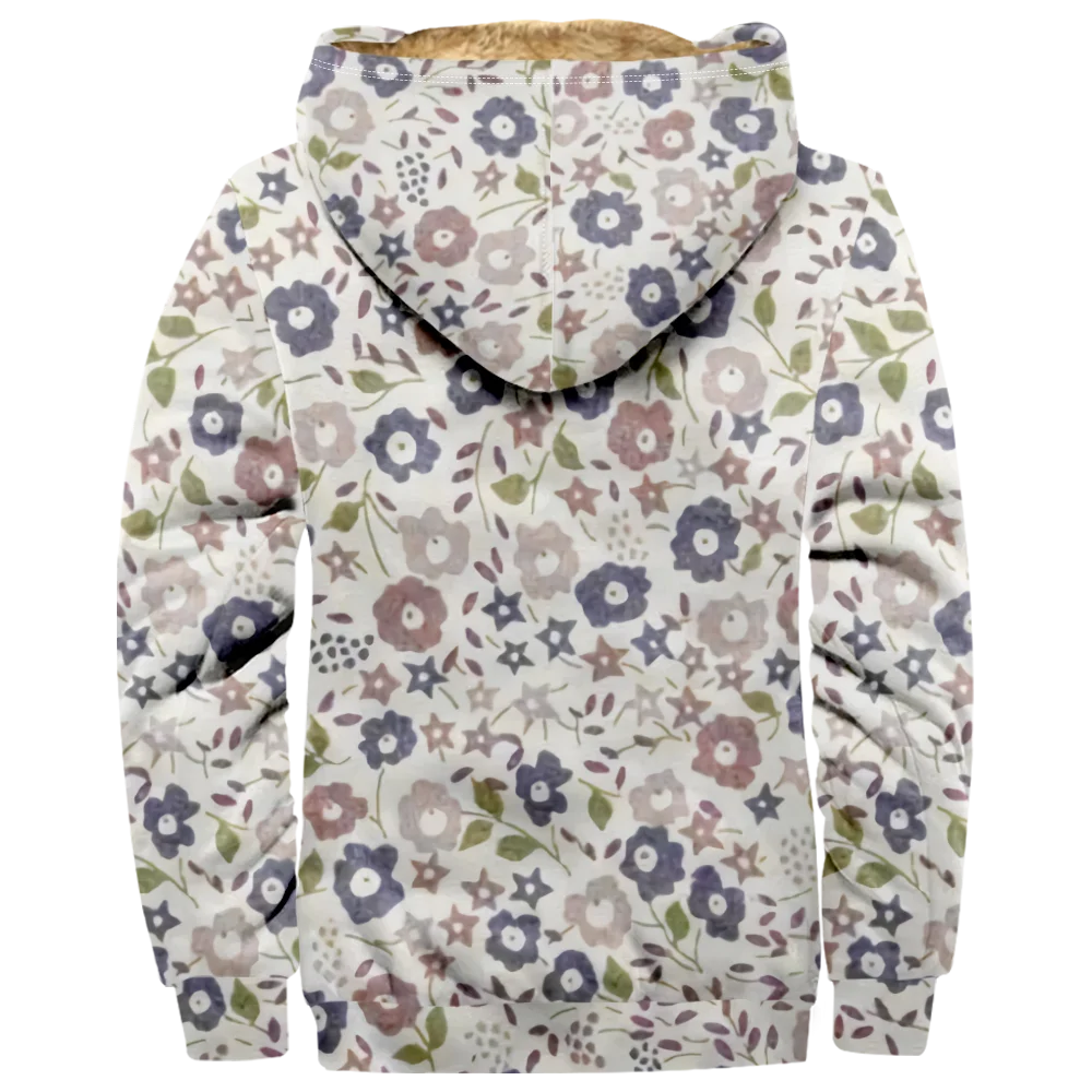 Abrigos de chaquetas de invierno para hombre, ropa informal de algodón con estampado de flora, abrigo aislante elegante para uso diario