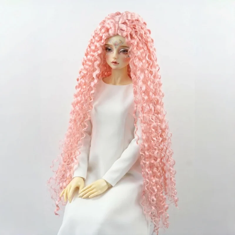 JD220 1/6 1/4 1/3 1/12 Blythes Extremely Long Curly Fashion Synthetic Mohair BJD Wig YOSD MSD SD Doll Accessories