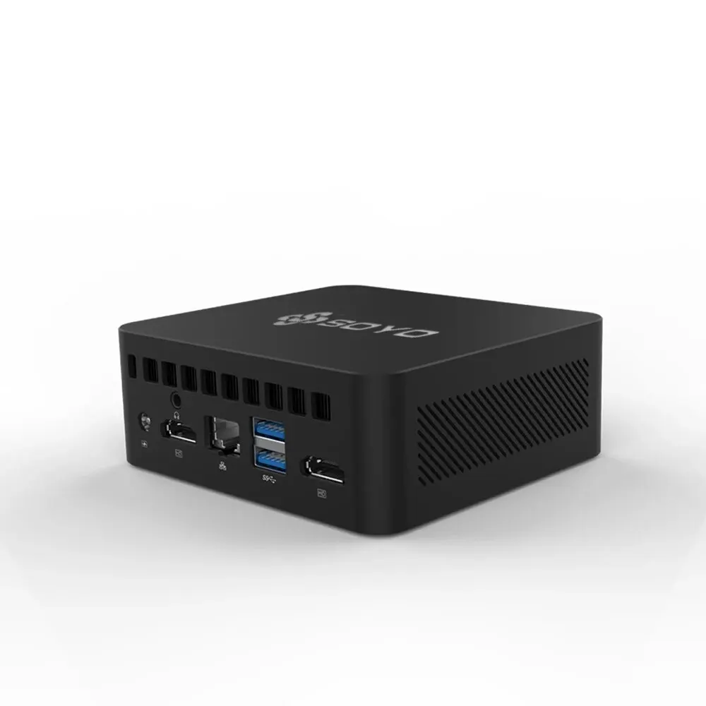 SOequilibre-Mini PC M2PLUS2, 16 Go de RAM, 512 Go SSD, mise en commun Celeron N100, Windows 11 Pro, compact, idéal pour la maison, les affaires et les jeux