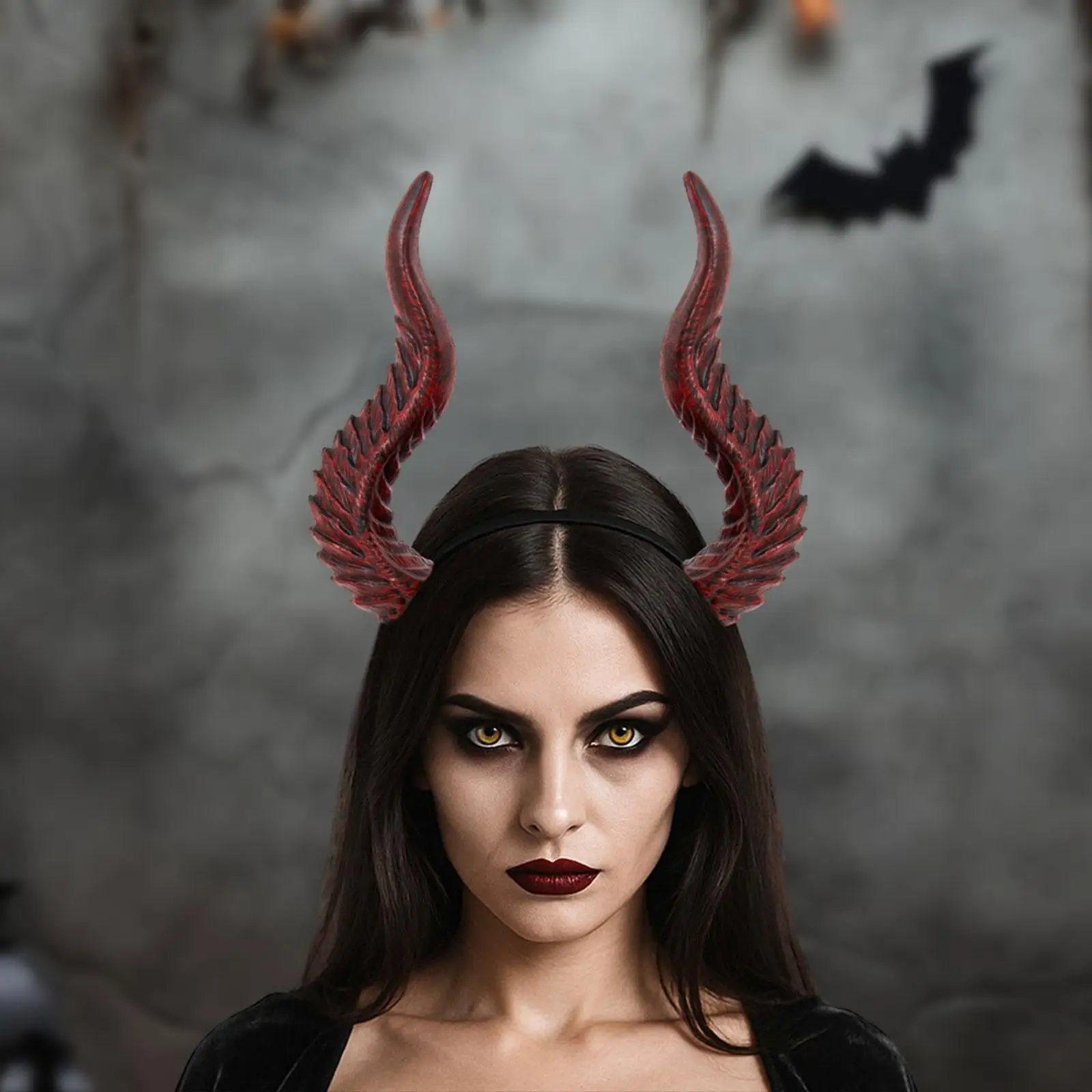 Bandeau diable, accessoires de Costume d'halloween, bandeau pour femmes pour vacances, carnaval, spectacle sur scène, fête à thème, Festival saisonnier