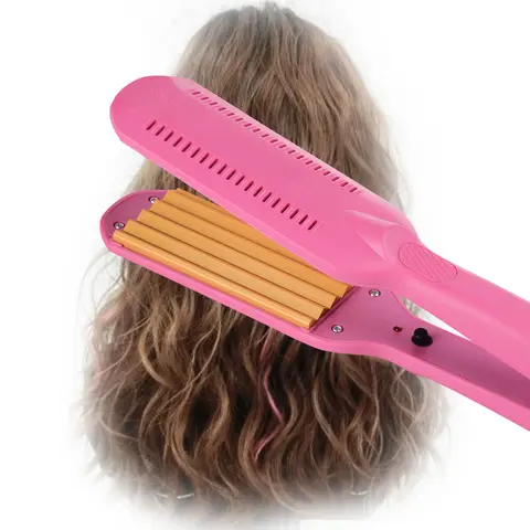 Professionele haarkruller Crimper Keramische gegolfde krultang Krultang Haarstyler Elektrische golfgolfstylingtools