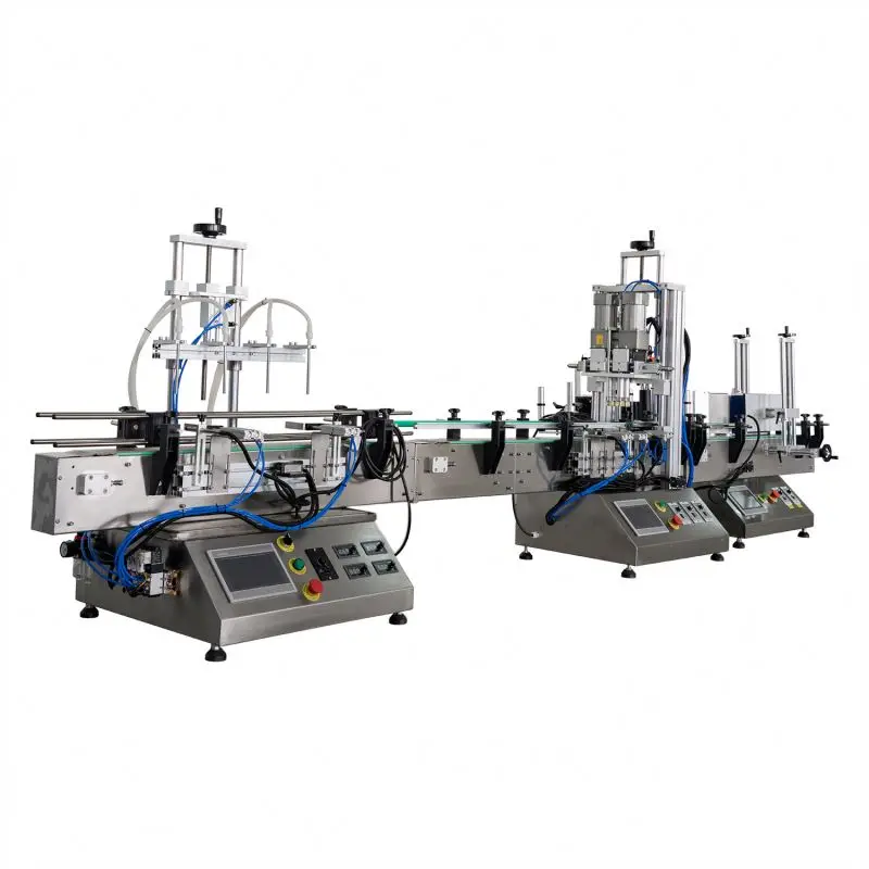 Automatic Self-flow Type Spray Bottle Freshener Nail Polish Remover Liquid Filling Machine