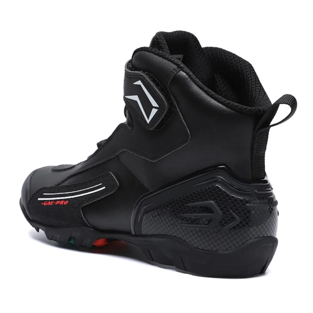 Soft Motorcycle Boots Men Motocross Racing Riding Boots Fall Prevention Cycling Shoes Motorbike Rider Protective Shoes Men Women