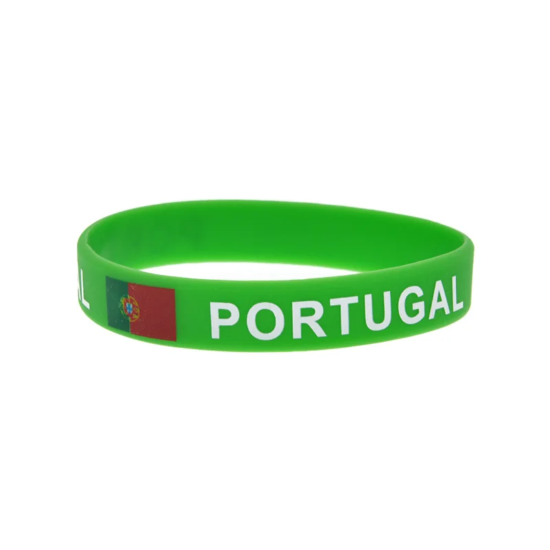50 Stück Kombination aus Nationalflaggen aus verschiedenen Ländern, Silikon-Armband, patriotisches Geschenk, Gummiarmreif, Erwachsenengröße – Detail 9