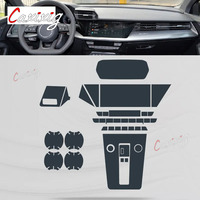 For Audi A3 8Y 2021-2023 Car Interior Center console Transparent TPU Protective film Anti-scratch Repair film Accessorie Refit