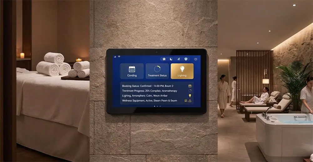8 10,1" Wandmontiertes Android Smart Home Bedienfeld RK3566 POE-Stromversorgung Android 11 Kapazitives Touch-Tablet für Zuhause & Büro – Detail 18