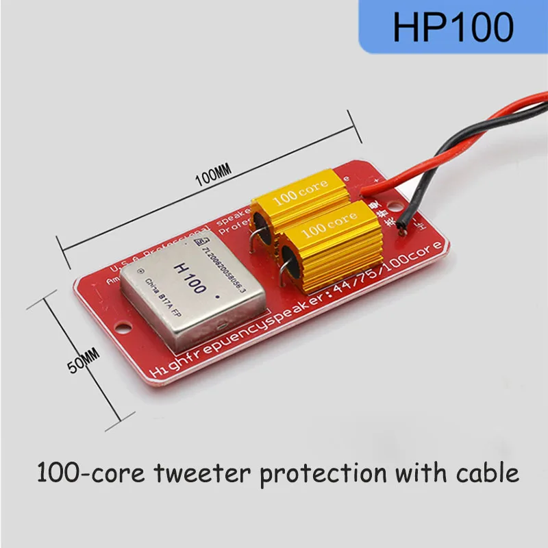 1pcs  Professional Anti-burning Stage High Frequency Speaker Protection Board Bass protector  Crossover Tweeter Protection Board