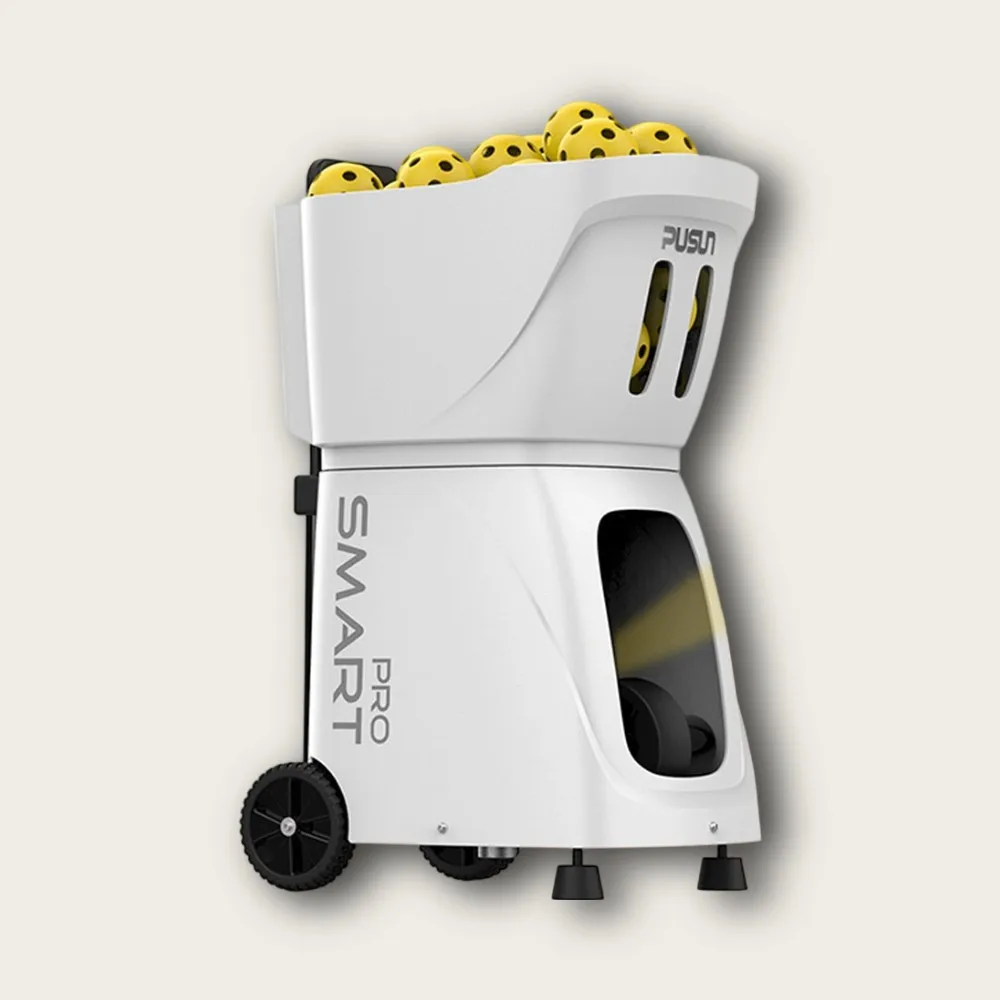 PUSUN PP Smart Pro Automatic Portable Pickleball Ball Launcher Rechargeable Smart Training Machine