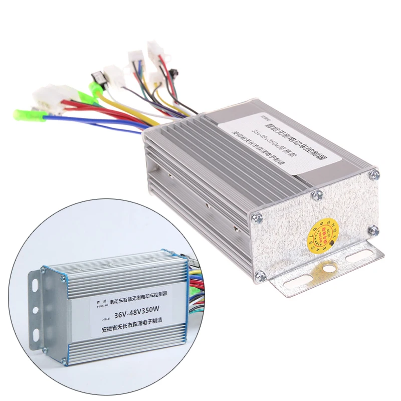 36v/48v 350w dc electric bicycle e-bike scooter brushless dc motor controller