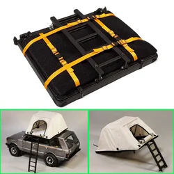 RC Crawler Car Simulation The Roof Folding Tent Decorate for 1/10 1/8 Traxxas TRX4 Defender AXIAL RC4WD YIKONG Tamiya RC Truck