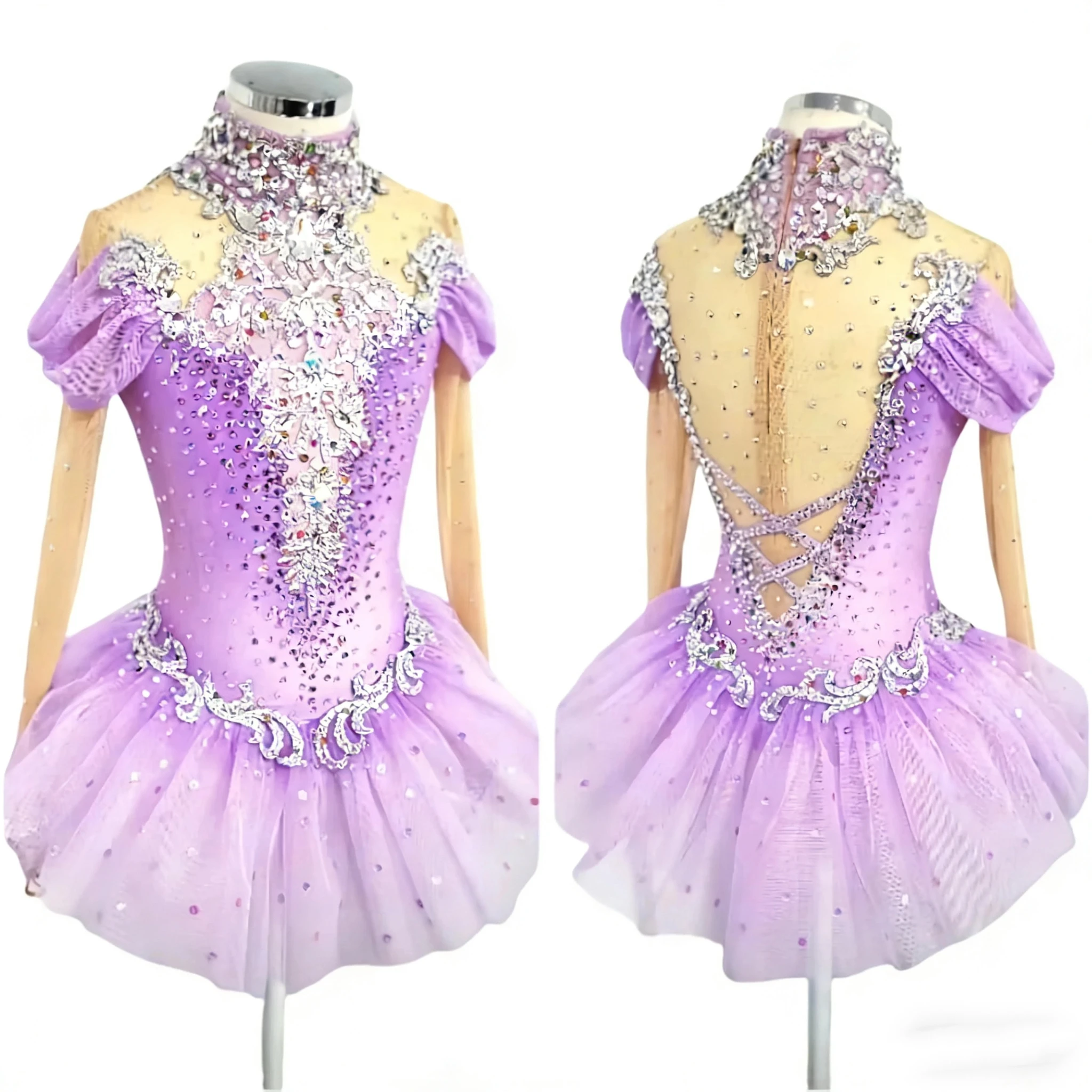 

Костюм для выступлений по фигурному катанию - юбка для катания на коньках