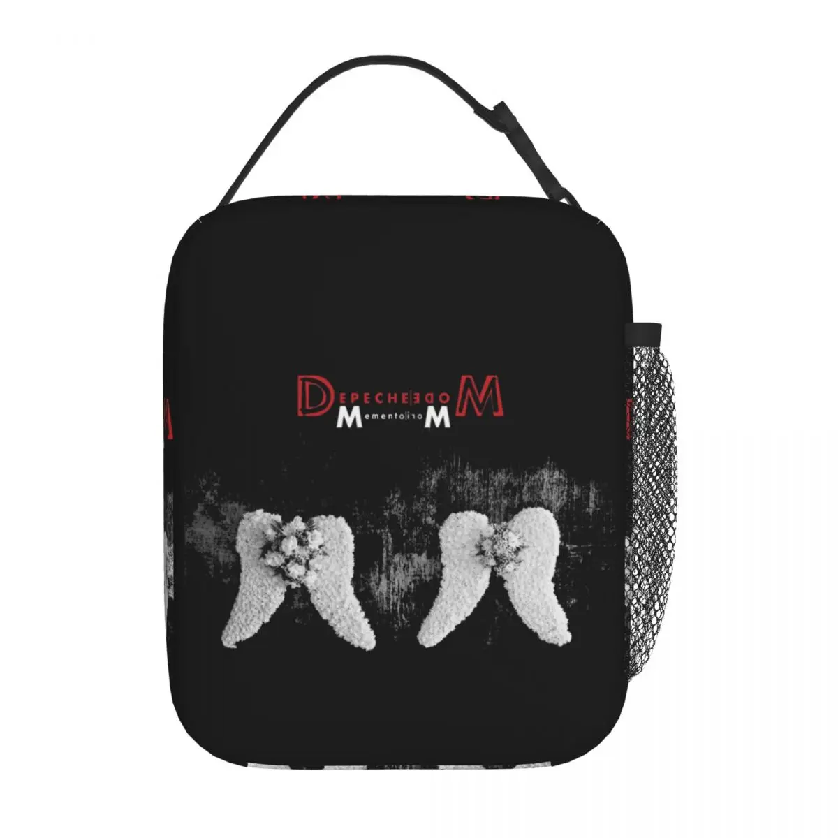 Depeche Cool Mode Heavy Metal Rock Band Portable Lunch Box Women Waterproof Thermal Cooler Food Insulated Lunch Bag Children