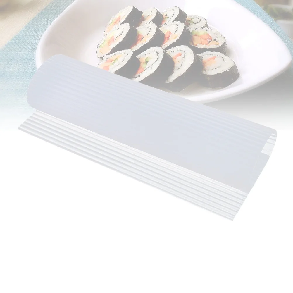 

Silicone Sushi Rolling Mat Heat Insulation Pad Oven Cake Roller Kitchen Use Stain Resistant Easy Clean Foldable Storage