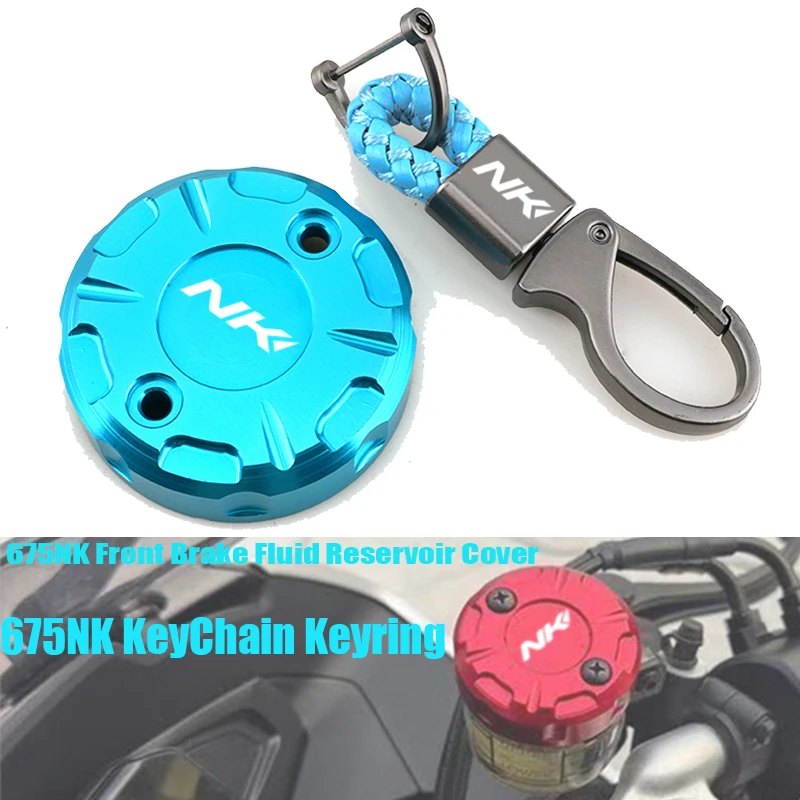 2026 explosions For CFMOTO NK 675 NK 675 Motorcycle Accessories Front Brake Fluid Reservoir Oil Cup Cap And a keychain
