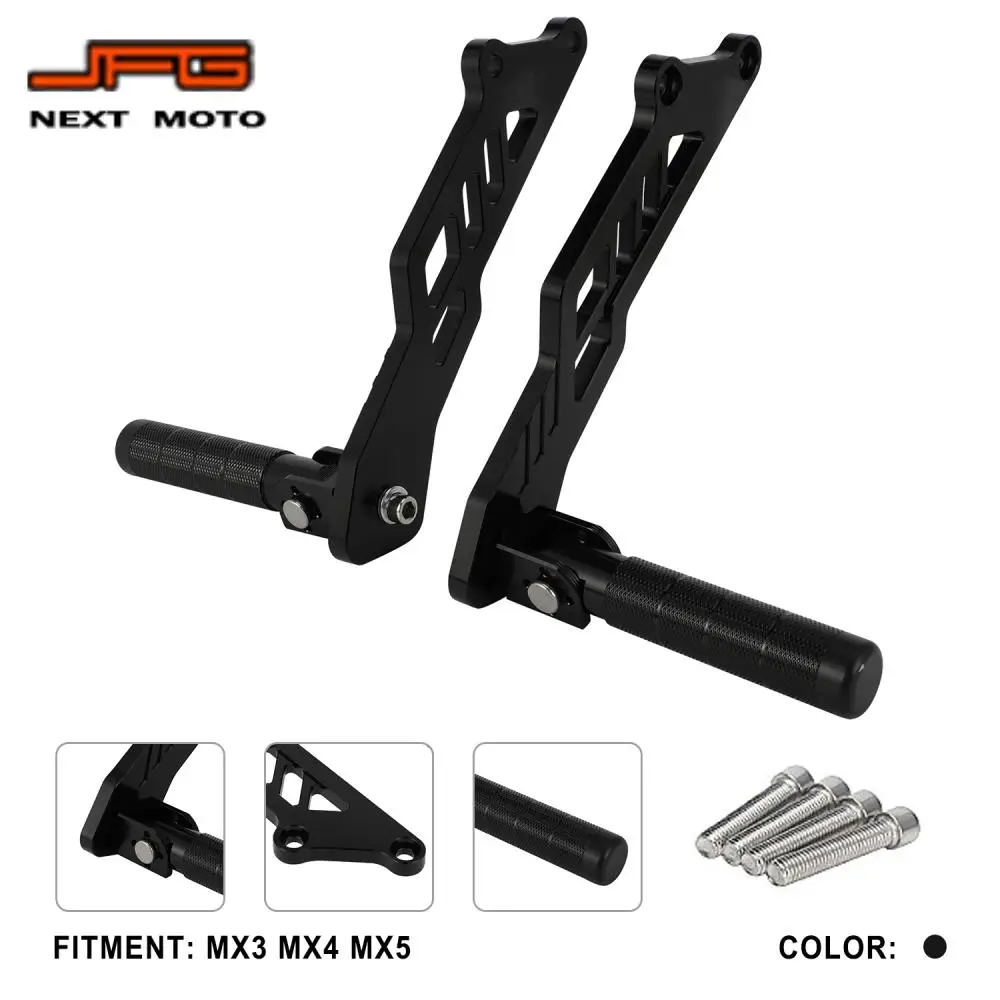 

For Talaria Sting MX3 MX4 MX5 CNC Footpeg Foot pegs Footrest Pedals Motorbike Accessories Off-Road Bike Motorcycle Parts