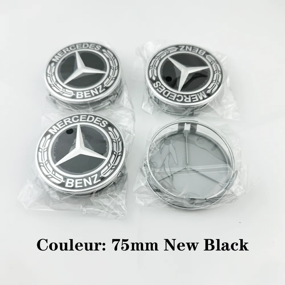 

20pcs 75mm Car Wheel Center Logo Hub Cap For Mercedes Benz C207 C218 A207 C117 CLA CLS E Class W212 S212 X166 W176 W205 W246