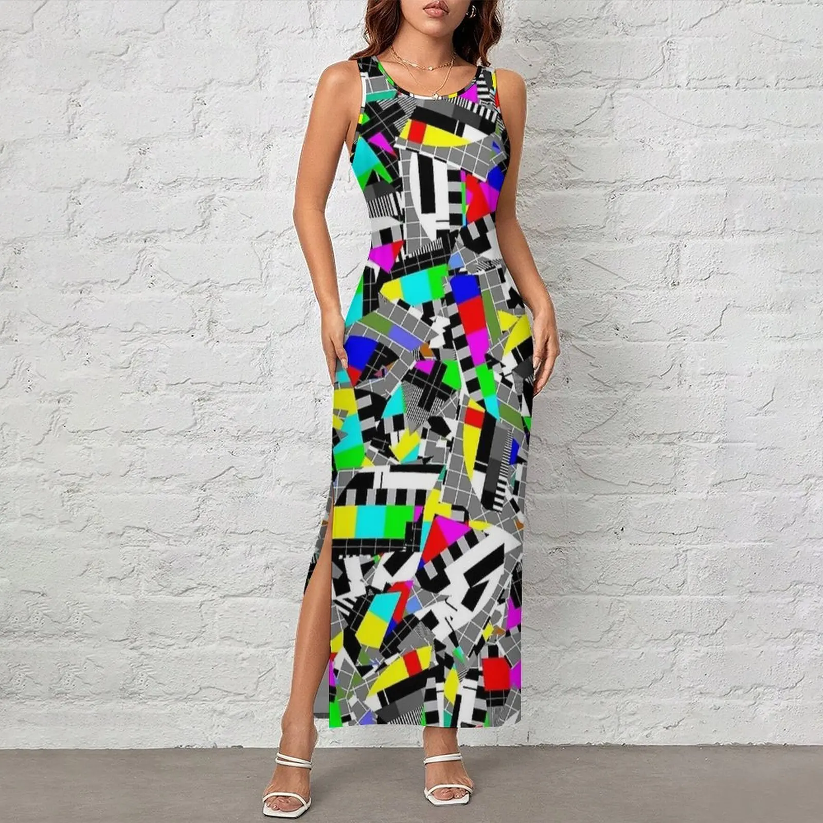 Women'S Fashion Dresses Images - Vestido Feminino Retrô com Estampa de