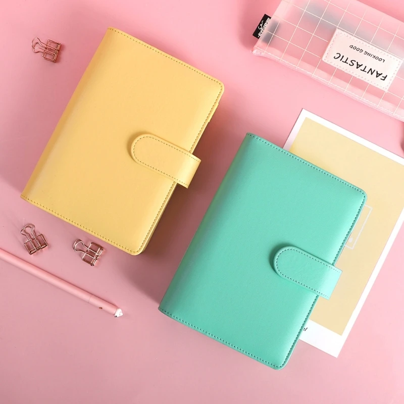 A6Rings Binder Money Budget Binder กระเป๋าสตางค์ประหยัดเงิน Budget Planner เงินสดซองสำหรับ Home & Holiday