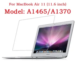 For Apple MacBook Air 11 11.6 Inch Notebook Tempered Glass Screen Protector A1465 A1370 11.6