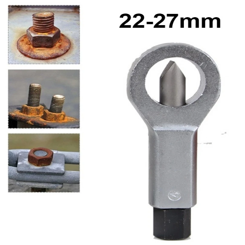 

22 - 27mm Damaged Rusty Nut Splitter Spanner Cracker Separator Nut Breaker Tool Manual Remover Extractor Hand Splitting Tool