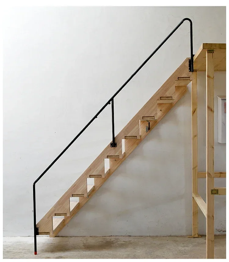 Solid wood custom staircase class, practical and beautiful