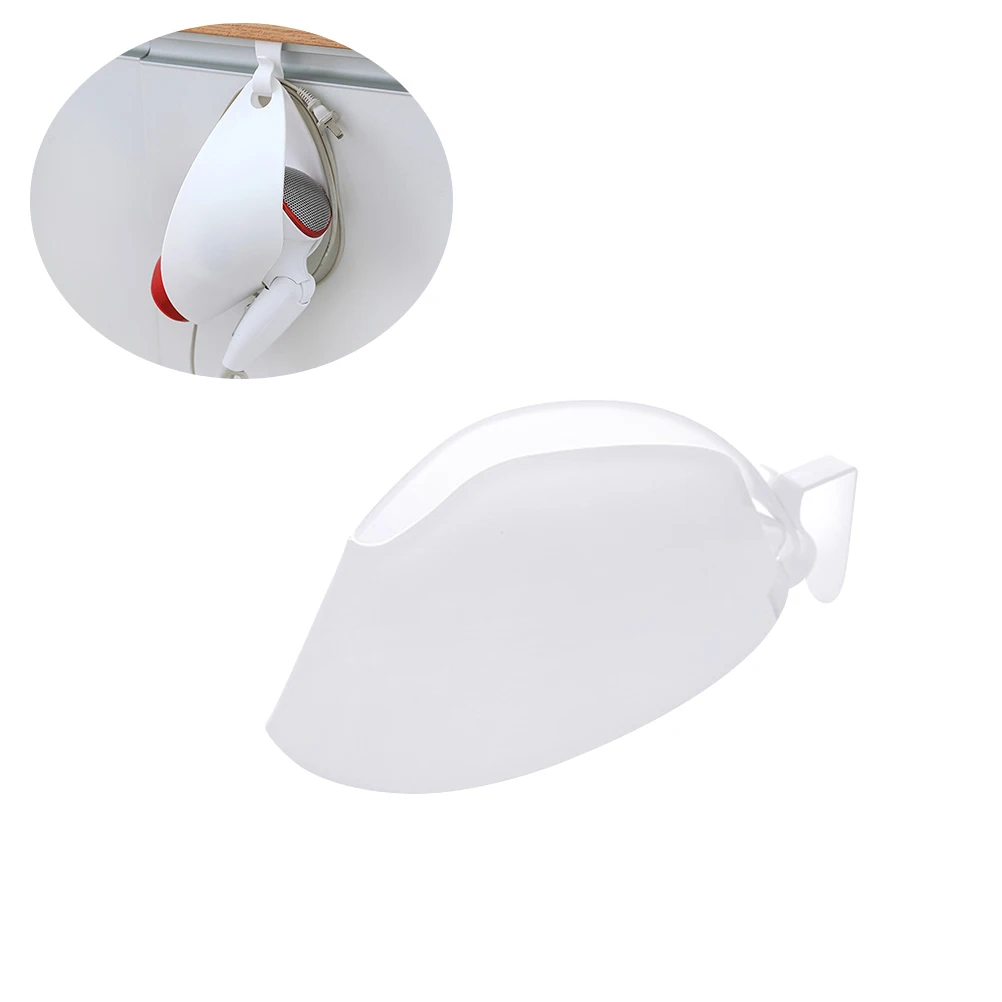 

Creative Elastic Hair Dryer Holder Nailess Blow Dryer Storage Organizer with Hook for Bathroom Bedroom