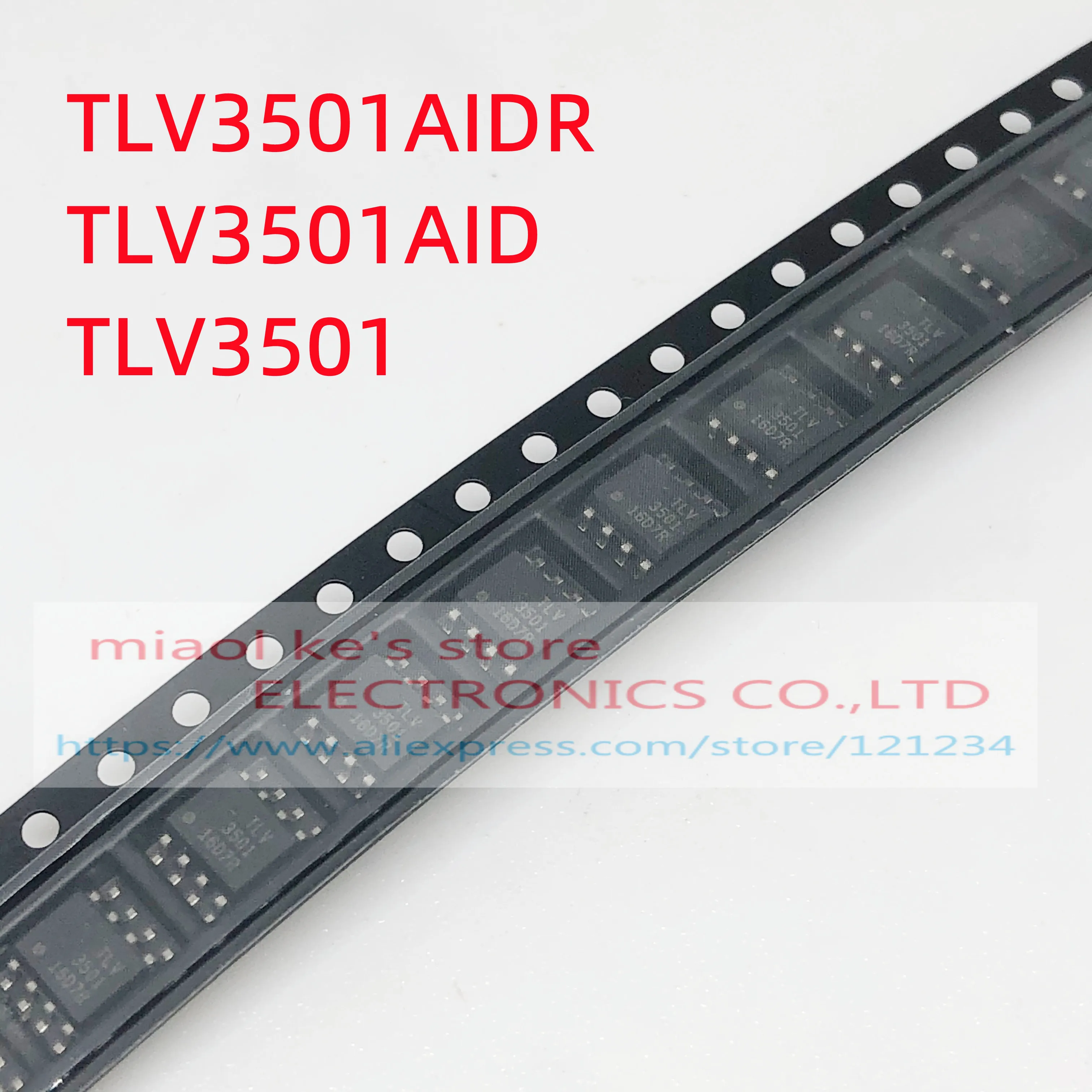 [5PCS]100% new original TLV3501AIDR TLV3501AID TLV3501 high-speed comparator chip SMD SOP-8