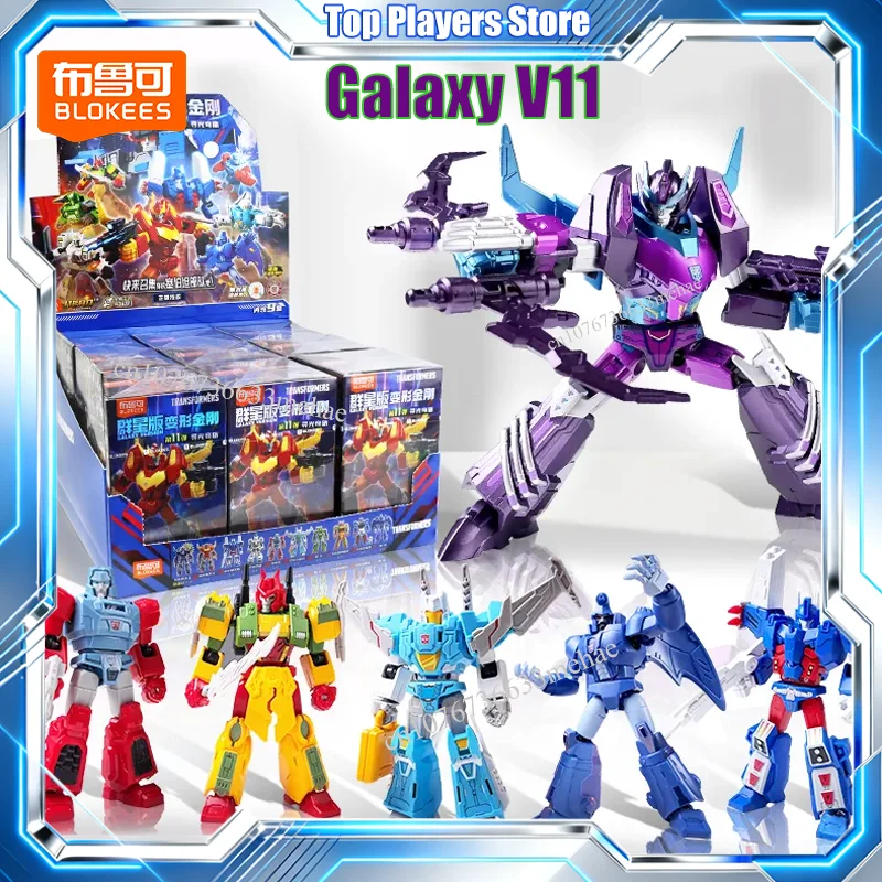 Оригинальные игрушки Blokees Transformers Blind Box Rodimus Prime Toys Galaxy V11, набор для сборки, фигурка, подарок.